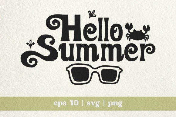 Download Hello Summertime Groovy Shirt - Premium Resources